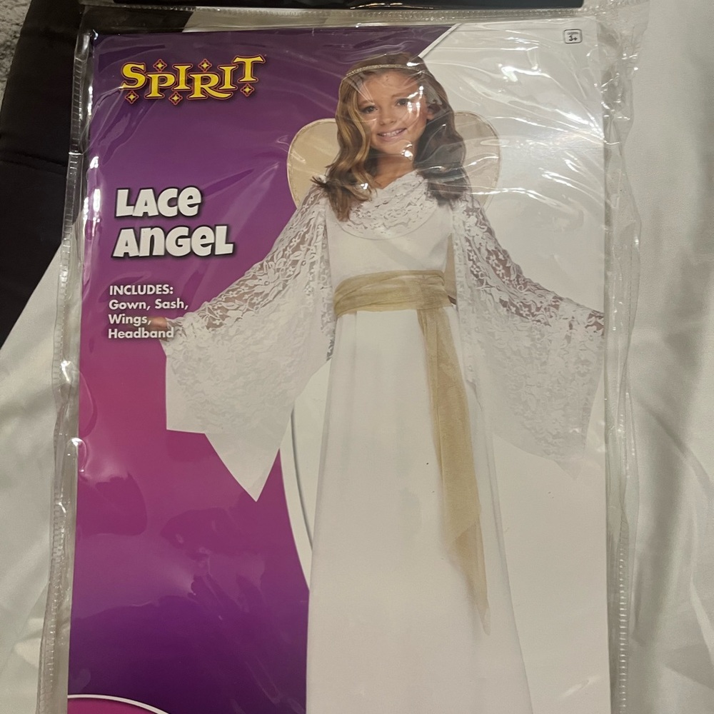 Angel costume size 4-6 Small